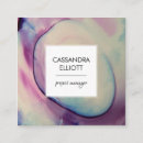 Suche nach blau und lila visitenkarten Abstrakt