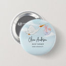 Recherche de faire part de naissance badges Bleu