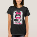 Recherche de messy bun tshirts Soutien