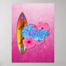 Recherche de fille de plage posters Rose