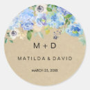 Recherche de mariages rustiques autocollants Moderne