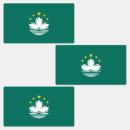 Recherche de macau autocollants Drapeau de macau