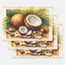 Suche nach kokosnuss geschenkpapier Aquarell