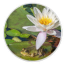 Recherche de grenouille boutons et poignées de porte Fleur