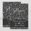 Recherche de de craie mariage invitations Typographie