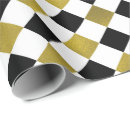 Recherche de diamant noir papier cadeau Noir et or