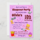 Recherche de soirée pyjamas invitations Filles