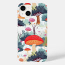 Recherche de champignon iphone coques Rouge
