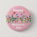 Recherche de mum badges Fleurs