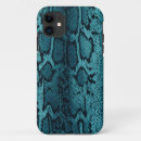 Recherche de peau de serpent iphone coques Bleu