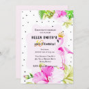 Recherche de princesse 16ans anniversaire invitations Girly