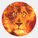 Recherche de flamme noire autocollants Lion