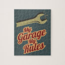 Recherche de garage puzzles Rétro