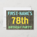 Suche nach 78 geburtstag einladungen Geburtstagsfeier