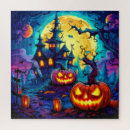 Recherche de sinistre puzzles Halloween
