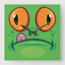 Recherche de dessin de grenouille horloges Crapaud