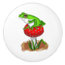 Recherche de champignons boutons et poignées de porte Grenouille
