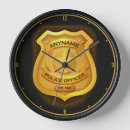 Recherche de sheriff horloges Policier