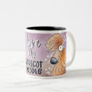Recherche de caniche abricot tasses Aquarelle