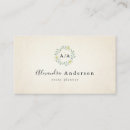 Recherche de couronne vintage cartes visite Monogramme