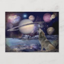 Recherche de lune loup cartes postales Imaginaire