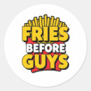 Recherche de frite autocollants Drôle
