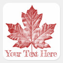 Recherche de canadiens autocollants Feuille
