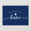 Recherche de calligraphie cartes postales Changement d'adresse