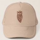 Recherche de chouettes casquettes Brun