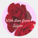 Recherche de red rose autocollants Roses rouges