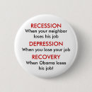 Suche nach krise buttons Rezession