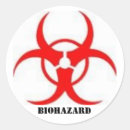 Recherche de dange autocollants Danger biologique