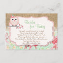 Recherche de hibou chic cartes postales Pour elle