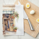 Recherche de watercolor cuisine linges Café