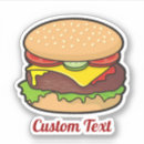 Suche nach cheeseburger aufkleber Schnell