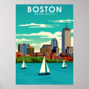 Suche nach boston city poster Reise