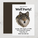 Suche nach wilder wolf einladungen Grau