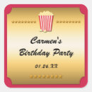 Suche nach popcorn party aufkleber Film