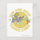 Recherche de star du tennis cartes postales Jerry