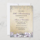 Recherche de miroitement invitations Pourpre