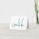 Recherche de shower mariage invitations Monogramme