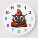 Recherche de emoji horloges Poop