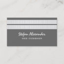 Suche nach web designer visitenkarten Schlicht