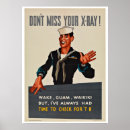 Suche nach röntgenstrahlen poster Vintag