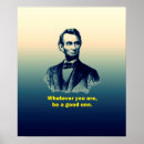 Suche nach abraham lincoln zitat poster Motivation
