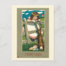 Suche nach vintager osterhase postkarten Easter