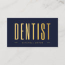 Recherche de dentiste bleu cartes visite Moderne