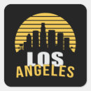 Recherche de los angeles skyline autocollants Voyage