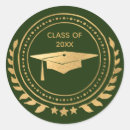 Recherche de vert et or autocollants Lycée