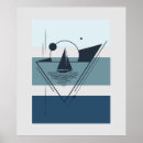 Recherche de bateau voile art Moderne